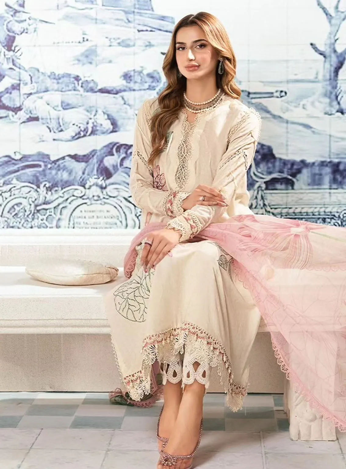 M Prints By Maria B Eid Embroidered Lawn 3 Piece Unstitched Suit MB24E2 1A M Prints By Maria B Eid Embroidered Lawn 3 Piece Unstitched Suit MB24E2 1A
