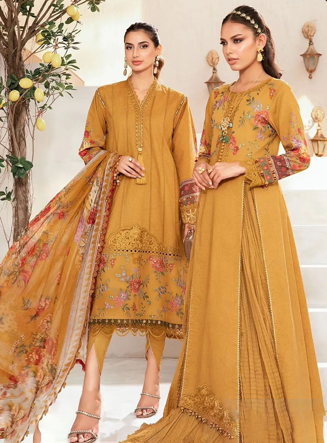 M Prints By Maria B Eid Embroidered Lawn 3 Piece Unstitched Suit MB24E2 2A M Prints By Maria B Eid Embroidered Lawn 3 Piece Unstitched Suit MB24E2 2A