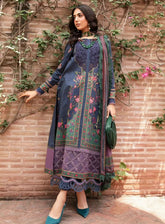 M Prints By Maria B Eid Embroidered Lawn 3 Piece Unstitched Suit MB24E2 6B