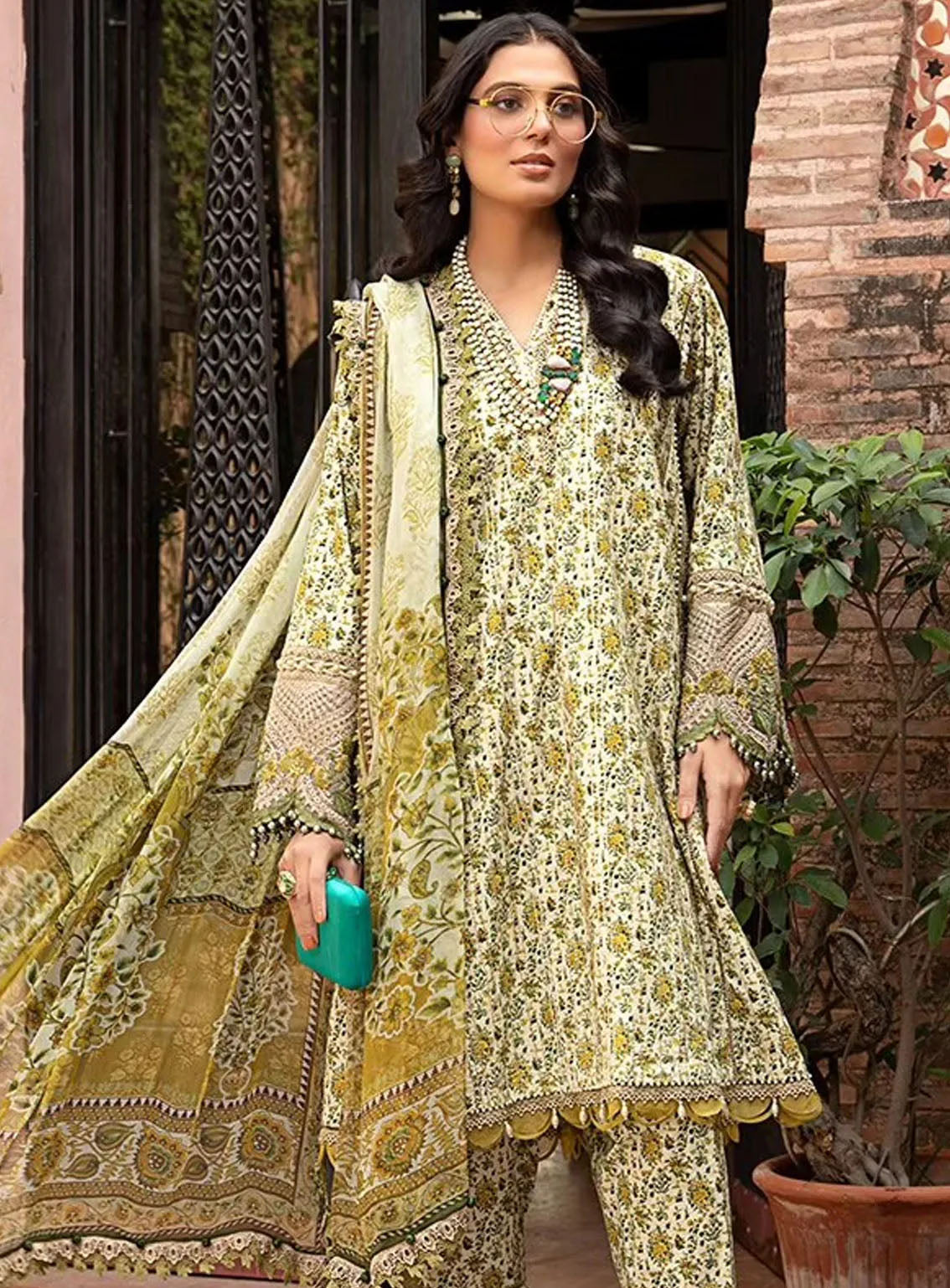 M Prints By Maria B Eid Embroidered Lawn 3 Piece Unstitched Suit MB24E2 7A M Prints By Maria B Eid Embroidered Lawn 3 Piece Unstitched Suit MB24E2 7A