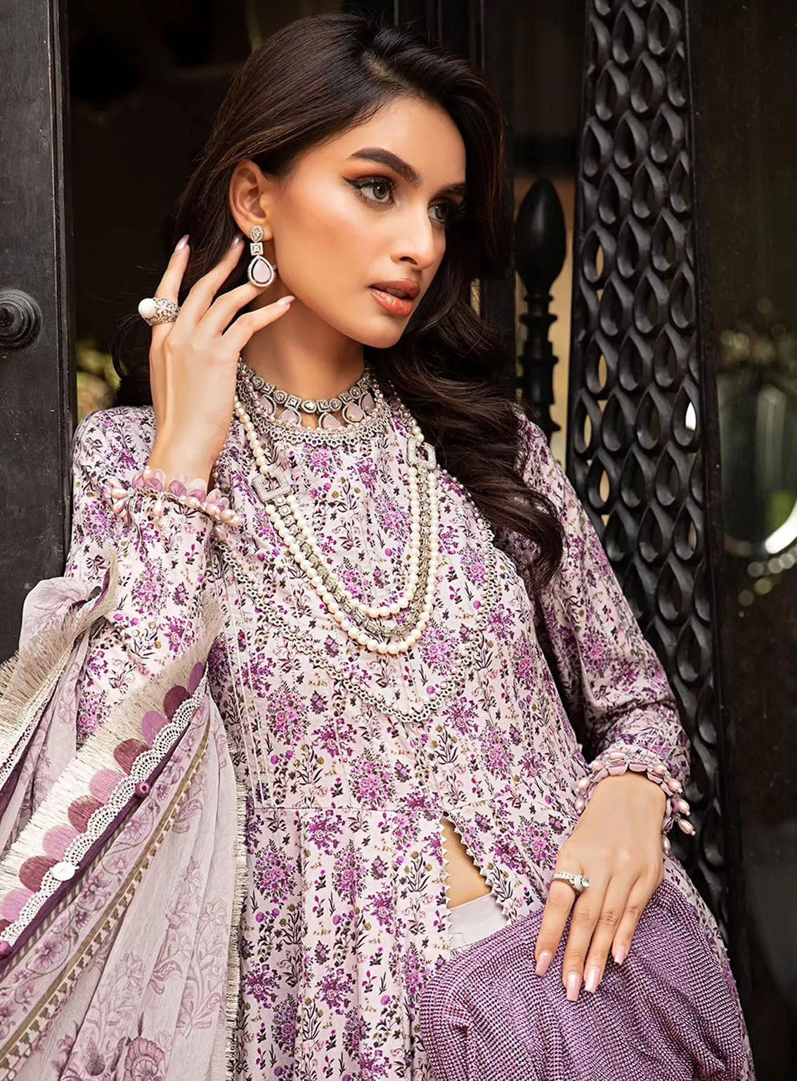 M Prints By Maria B Eid Embroidered Lawn 3 Piece Unstitched Suit MB24E2 7B M Prints By Maria B Eid Embroidered Lawn 3 Piece Unstitched Suit MB24E2 7B