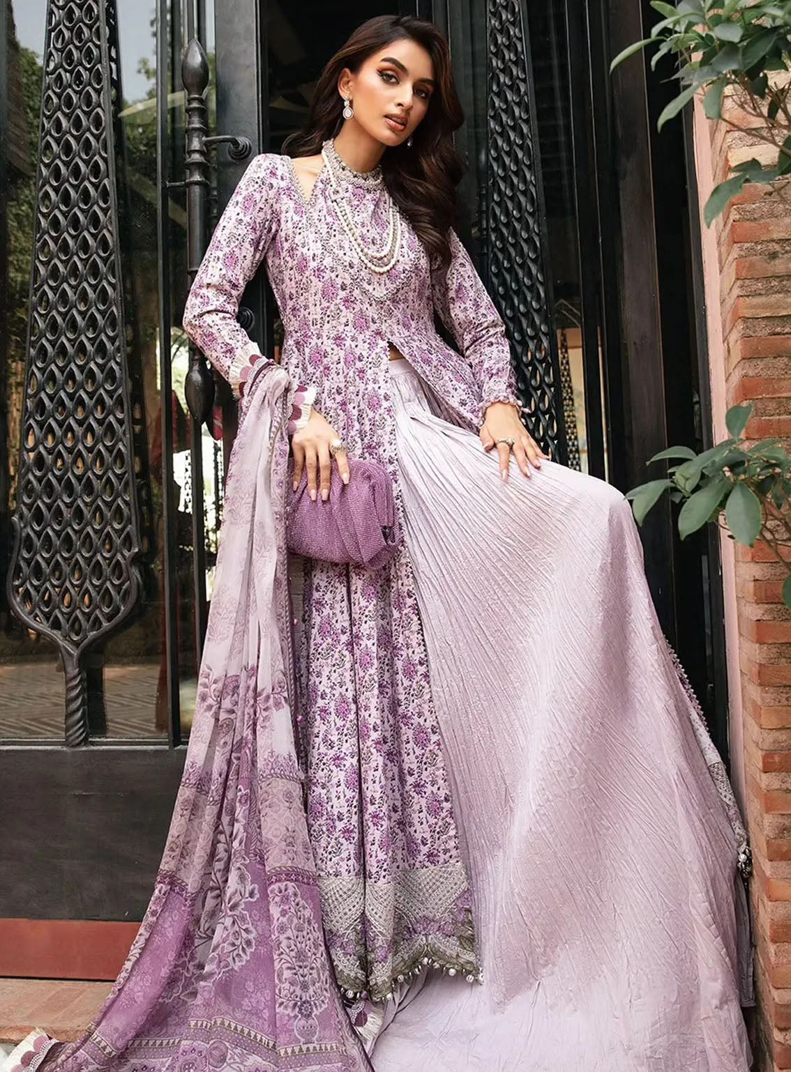 M Prints By Maria B Eid Embroidered Lawn 3 Piece Unstitched Suit MB24E2 7B M Prints By Maria B Eid Embroidered Lawn 3 Piece Unstitched Suit MB24E2 7B