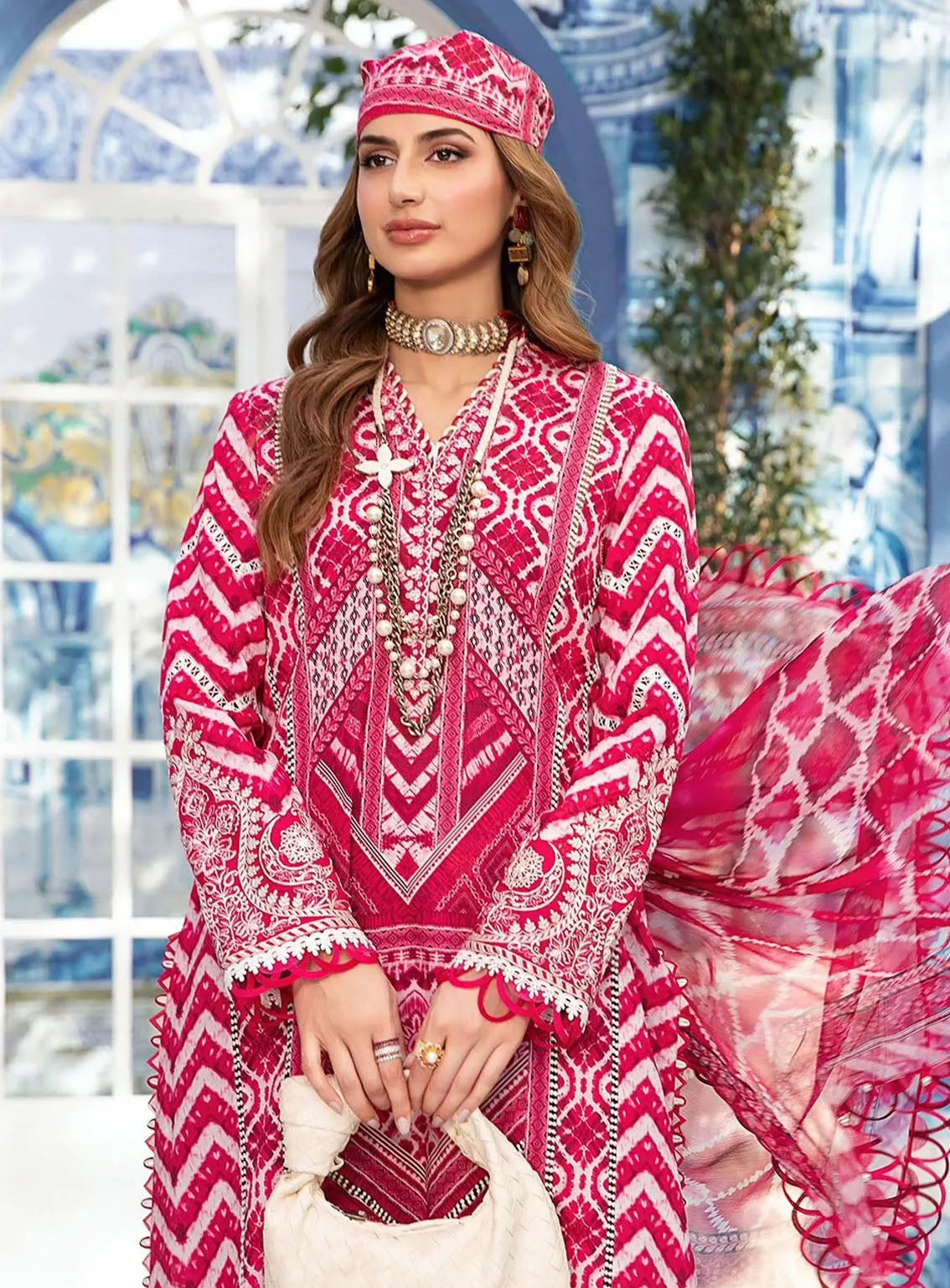M Prints By Maria B Eid Embroidered Lawn 3 Piece Unstitched Suit MB24E2 8A M Prints By Maria B Eid Embroidered Lawn 3 Piece Unstitched Suit MB24E2 8A