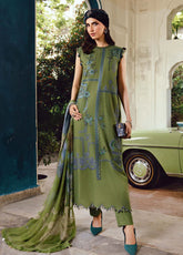 M.Prints By Maria B Embroidered Cambric Suits Unstitched 3 Piece MB25FE MPT-2701-A