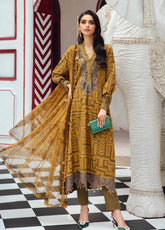 M.Prints By Maria B Embroidered Cambric Suits Unstitched 3 Piece MB25FE MPT-2703-A