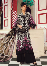 M.Prints By Maria B Embroidered Cambric Suits Unstitched 3 Piece MB25FE MPT-2704-B