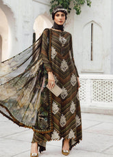 M.Prints By Maria B Embroidered Cambric Suits Unstitched 3 Piece MB25FE MPT-2705-B