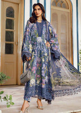 M.Prints By Maria B Embroidered Cambric Suits Unstitched 3 Piece MB25FE MPT-2708-B
