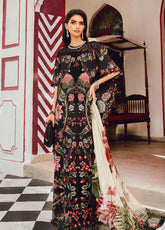 M.Prints By Maria B Embroidered Cambric Suits Unstitched 3 Piece MB25FE MPT-2709-B