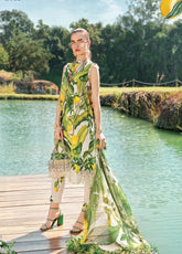 M.Prints By Maria B Embroidered Lawn 3 Piece Unstitched Suit MB25S MPT-2503-A