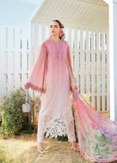 M.Prints By Maria B Embroidered Lawn 3 Piece Unstitched Suit MB25S MPT-2506-A