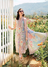 M.Prints By Maria B Embroidered Lawn 3 Piece Unstitched Suit MB25S MPT-2511-A