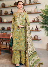 M.Prints By Maria B Embroidered Lawn 3 Piece Unstitched Suit MB25S MPT-2513-B
