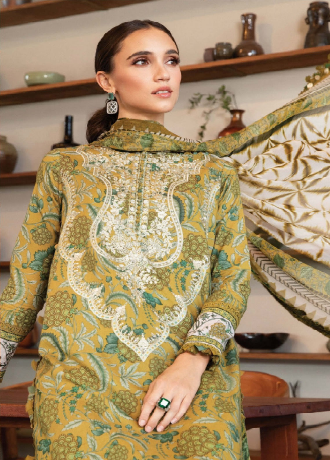 M.Prints By Maria B Embroidered Lawn 3 Piece Unstitched Suit MB25S MPT-2513-B M.Prints By Maria B Embroidered Lawn 3 Piece Unstitched Suit MB25S MPT-2513-B