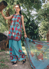 M.Prints By Maria B Embroidered Lawn 3 Piece Unstitched Suit MB26MPSS D-MPT-2903B