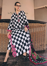 M.Prints By Maria B Embroidered Lawn 3 Piece Unstitched Suit MB26MPSS D-MPT-2906B
