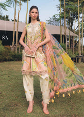 M.Prints By Maria B Embroidered Lawn 3 Piece Unstitched Suit MB26MPSS D-MPT-2908A
