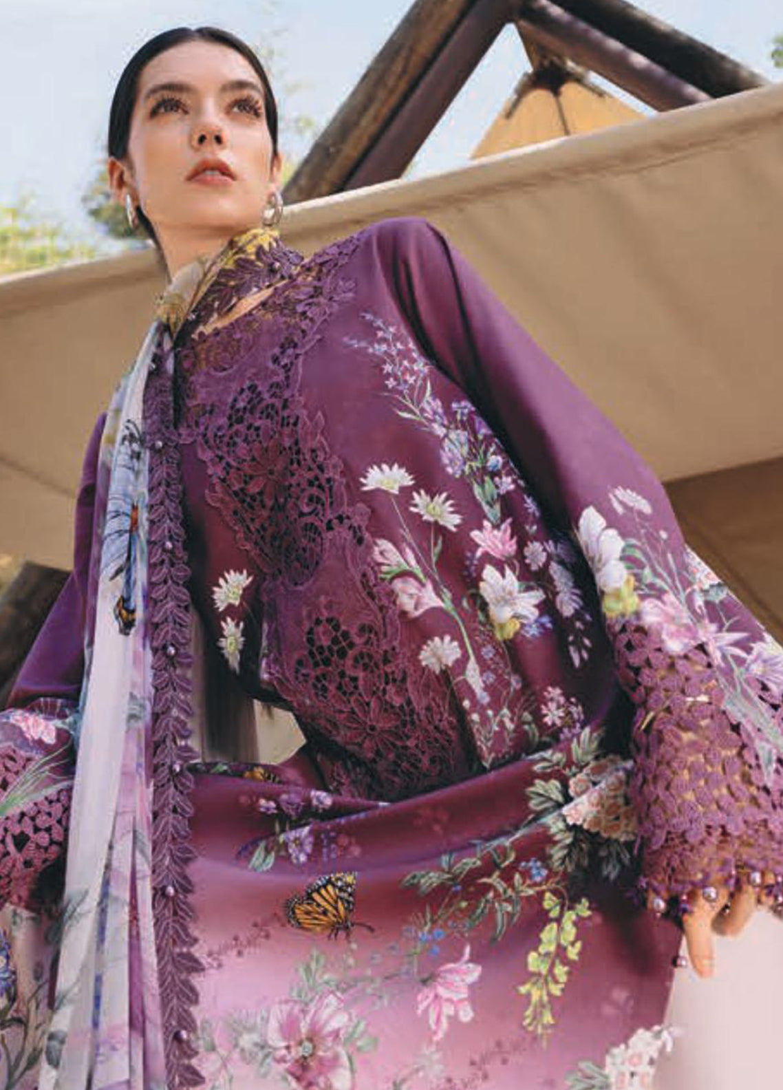 M.Prints By Maria B Embroidered Lawn 3 Piece Unstitched Suit MB26MPSS D-MPT-2909B M.Prints By Maria B Embroidered Lawn 3 Piece Unstitched Suit MB26MPSS D-MPT-2909B