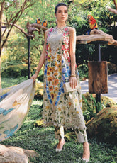 M.Prints By Maria B Embroidered Lawn 3 Piece Unstitched Suit MB26MPSS D-MPT-2910A