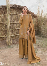 M.Prints By Maria B Embroidered Linen 3 Piece Unstitched Suit MB24WE MPT-2403-A