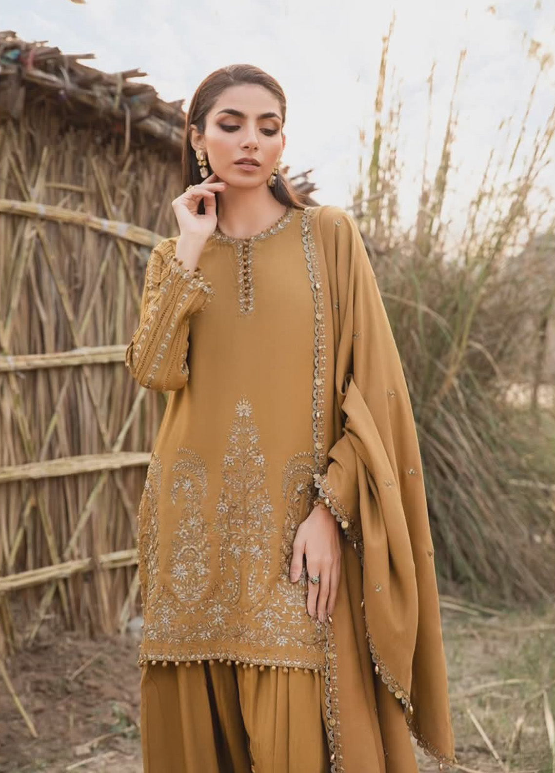 M.Prints By Maria B Embroidered Linen 3 Piece Unstitched Suit MB24WE MPT-2403-A M.Prints By Maria B Embroidered Linen 3 Piece Unstitched Suit MB24WE MPT-2403-A