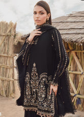 M.Prints By Maria B Embroidered Linen 3 Piece Unstitched Suit MB24WE MPT-2403-B