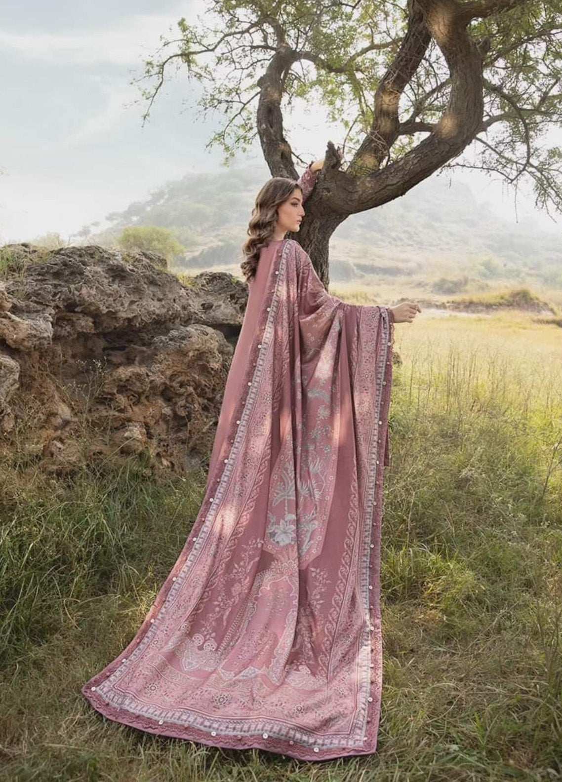 M.Prints By Maria B Embroidered Linen 3 Piece Unstitched Suit MB24WE MPT-2404-A M.Prints By Maria B Embroidered Linen 3 Piece Unstitched Suit MB24WE MPT-2404-A