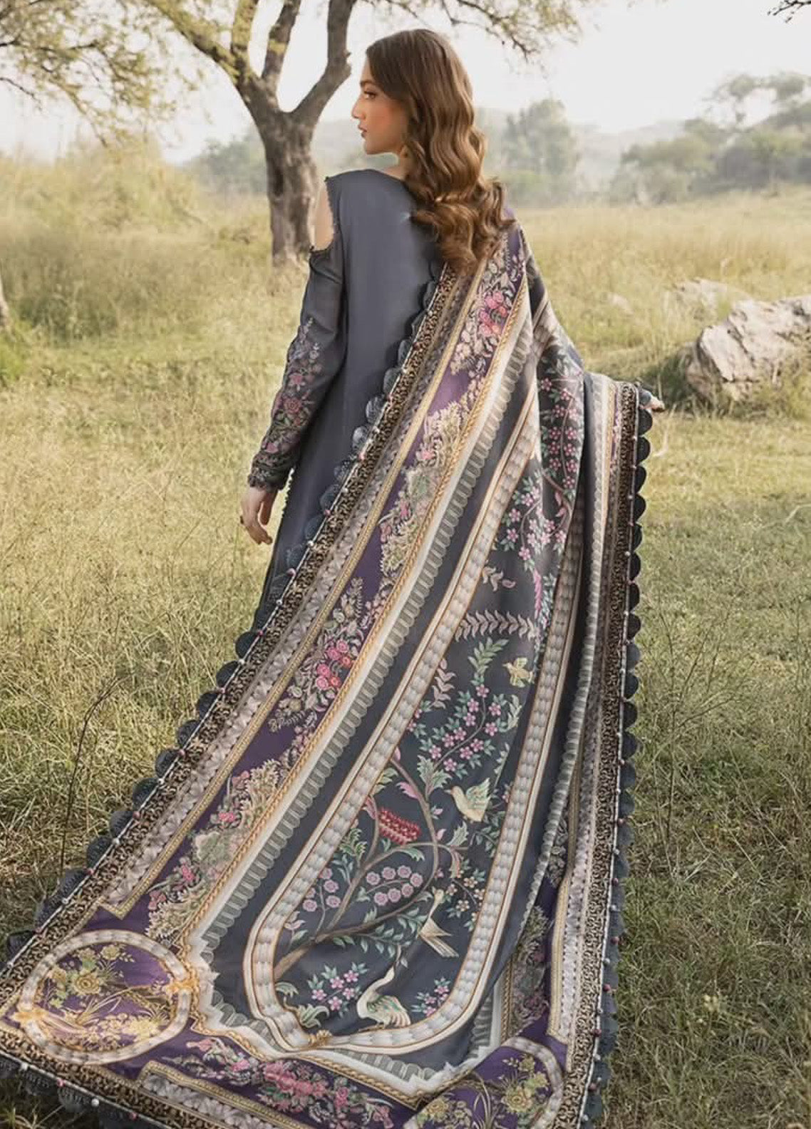 M.Prints By Maria B Embroidered Linen 3 Piece Unstitched Suit MB24WE MPT-2406-A M.Prints By Maria B Embroidered Linen 3 Piece Unstitched Suit MB24WE MPT-2406-A
