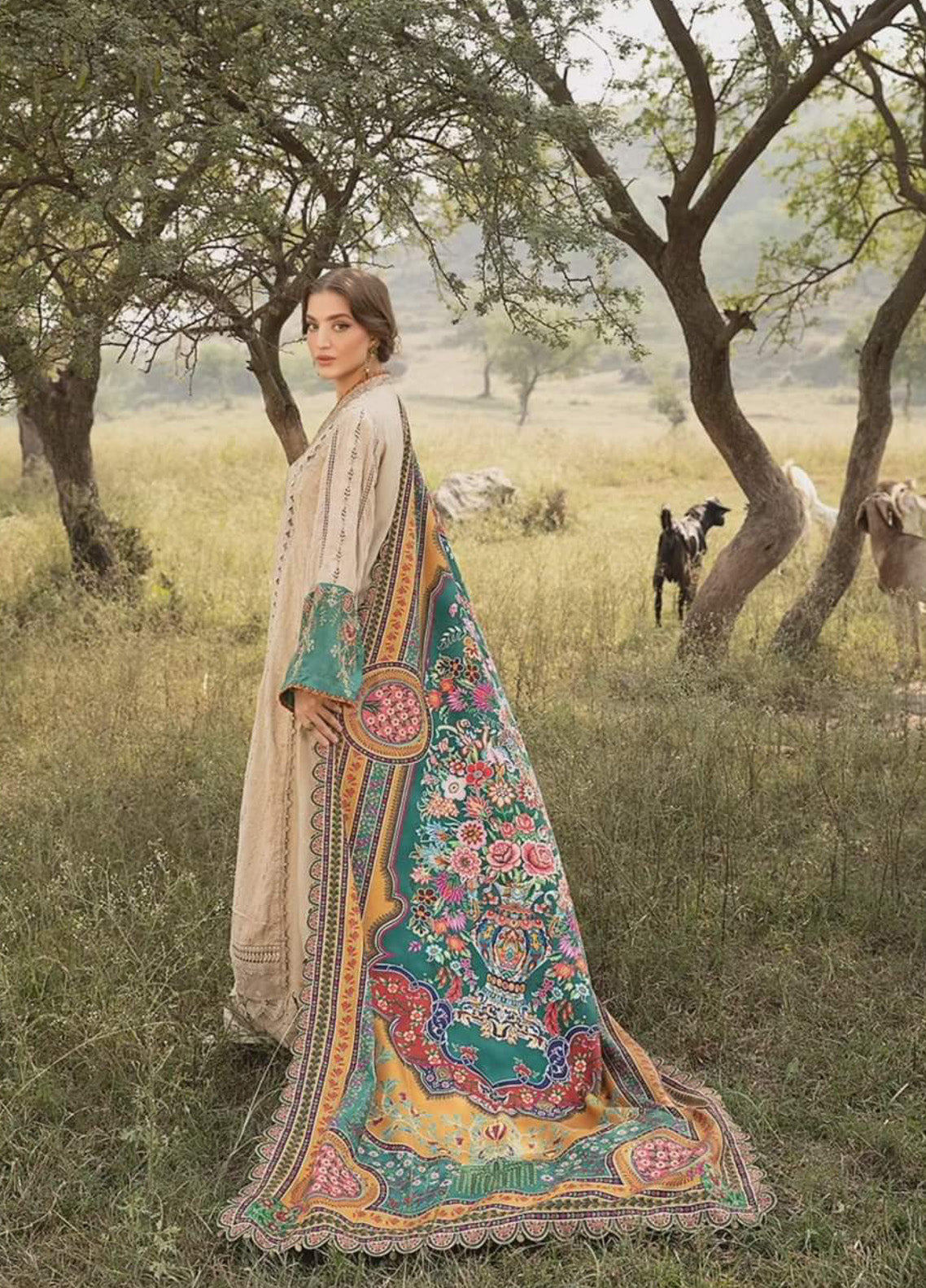 M.Prints By Maria B Embroidered Linen 3 Piece Unstitched Suit MB24WE MPT-2407-A M.Prints By Maria B Embroidered Linen 3 Piece Unstitched Suit MB24WE MPT-2407-A