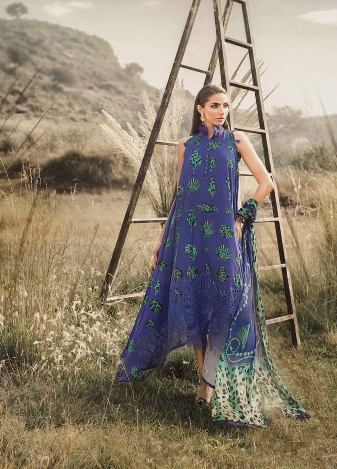 M.Prints By Maria B Embroidered Linen 3 Piece Unstitched Suit MB24WE MPT-2410-A M.Prints By Maria B Embroidered Linen 3 Piece Unstitched Suit MB24WE MPT-2410-A