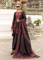 M.Prints By Maria B Embroidered Linen 3 Piece Unstitched Suit MB25MPV28 MPT-2804A