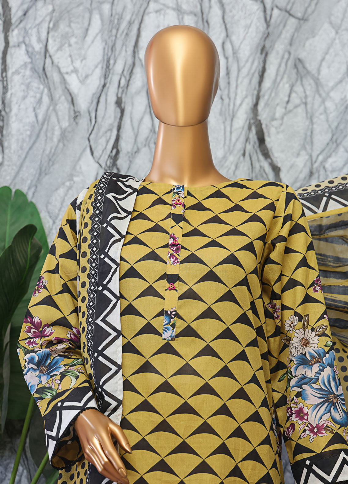 Magic In Prints By HZ Textiles Printed Lawn 3 Piece Unstitched Suit HZ25MIPV2 MPC-577 Magic In Prints By HZ Textiles Printed Lawn 3 Piece Unstitched Suit HZ25MIPV2 MPC-577