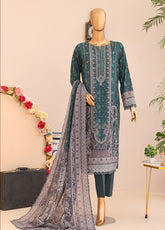 Magic In Prints By HZ Textiles Printed Lawn 3 Piece Unstitched Suit HZ25MIPV2 MPC-584