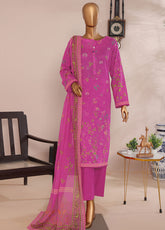 Magic In Prints By HZ Textiles Printed Lawn 3 Piece Unstitched Suit HZ25MIPV2 MPC-591