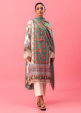 Mahay By Sana Safinaz Embroidered Slub 2 Piece Unstitched Suit H243-005B-2DC