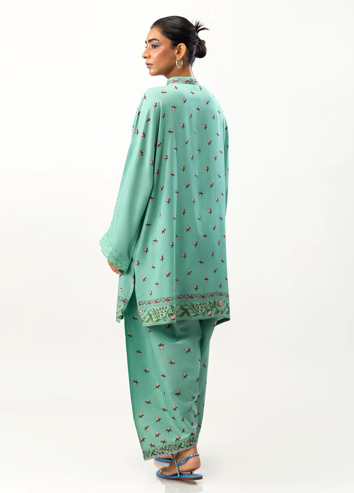 Mahay By Sana Safinaz Embroidered Slub 2 Piece Unstitched Suit H243-007B-2AC Mahay By Sana Safinaz Embroidered Slub 2 Piece Unstitched Suit H243-007B-2AC