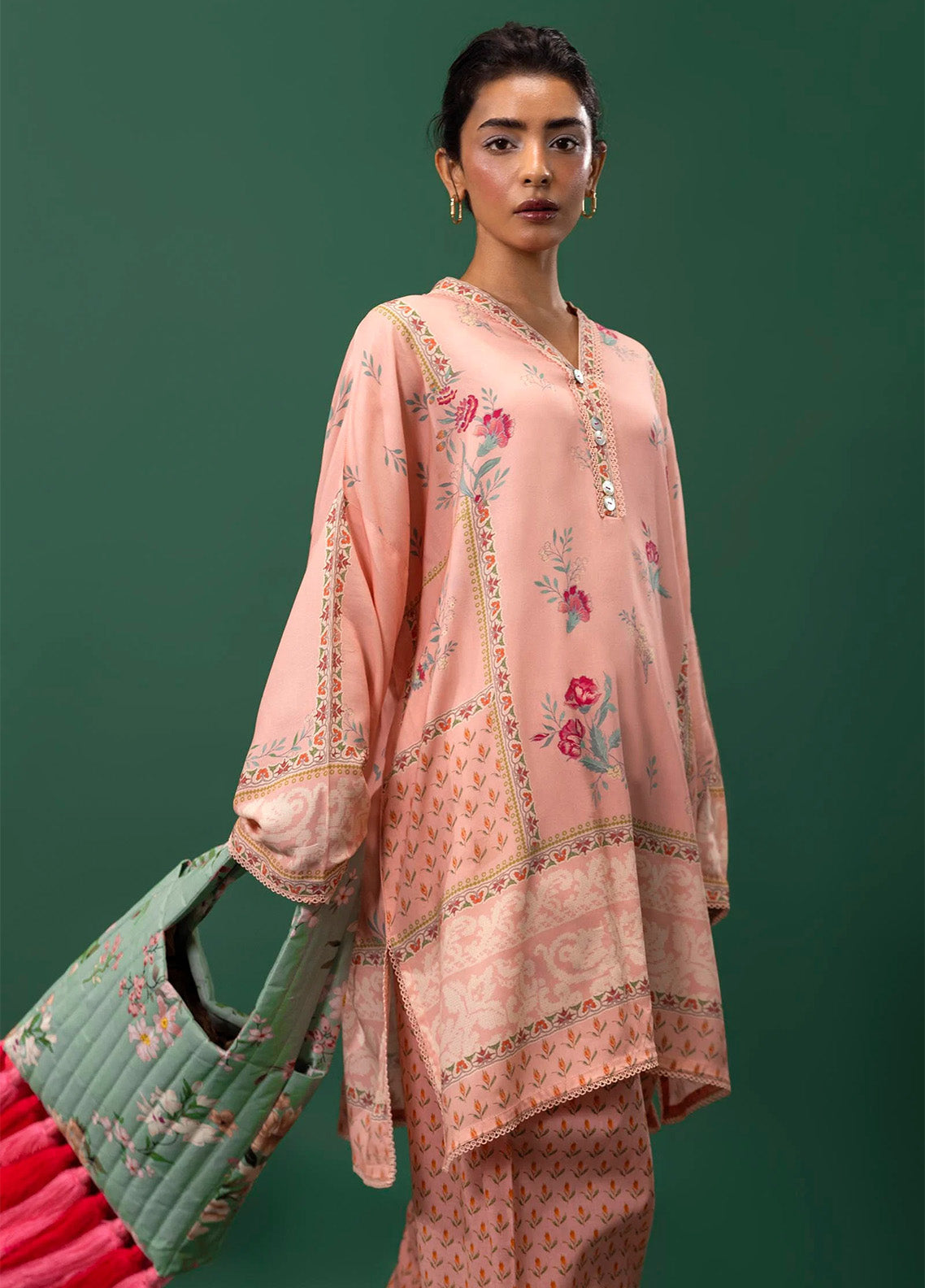 Mahay By Sana Safinaz Embroidered Slub 2 Piece Unstitched Suit H243-008A-2AC Mahay By Sana Safinaz Embroidered Slub 2 Piece Unstitched Suit H243-008A-2AC
