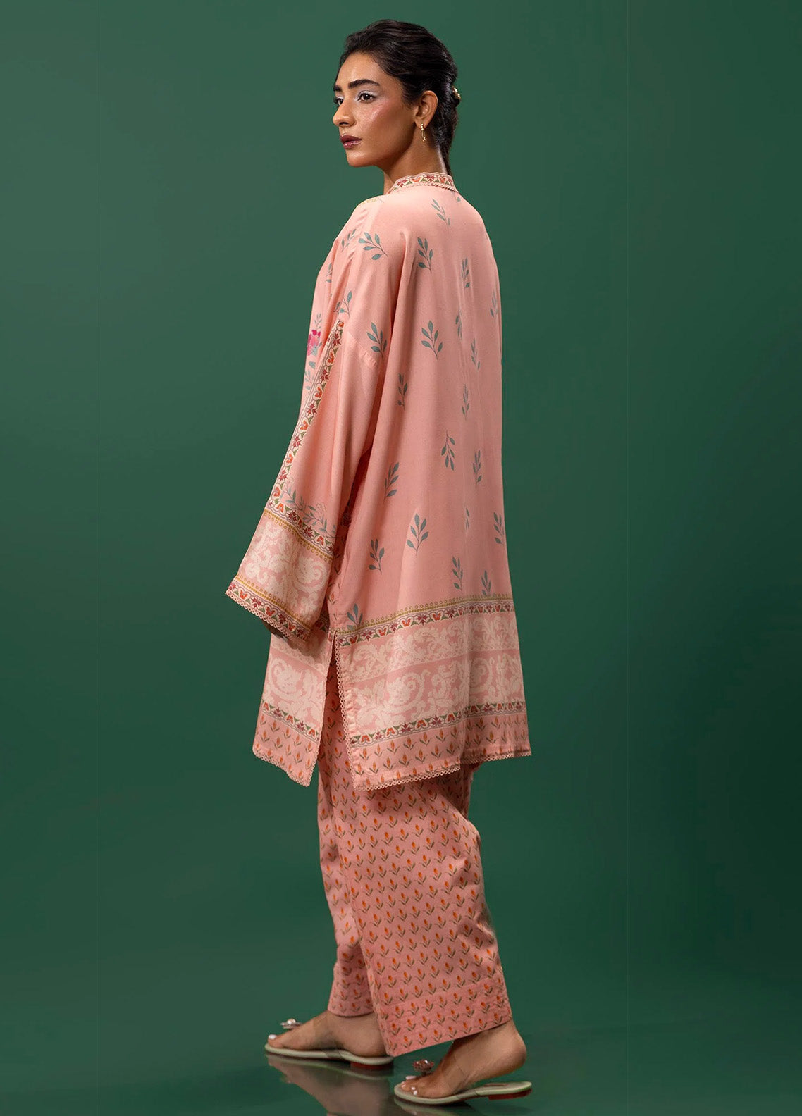 Mahay By Sana Safinaz Embroidered Slub 2 Piece Unstitched Suit H243-008A-2AC Mahay By Sana Safinaz Embroidered Slub 2 Piece Unstitched Suit H243-008A-2AC