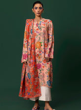 Mahay By Sana Safinaz Embroidered Slub 2 Piece Unstitched Suit H243-015B-2BQ