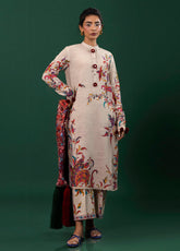 Mahay By Sana Safinaz Embroidered Slub 2 Piece Unstitched Suit H243-022A-2AC