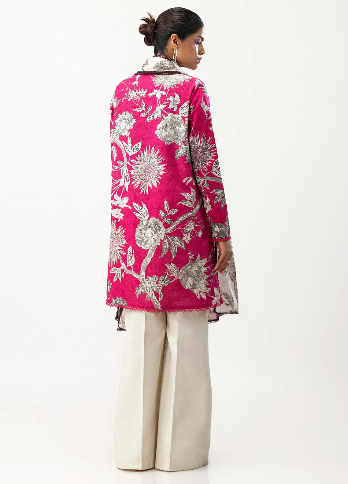 Mahay By Sana Safinaz Embroidered Slub 2 Piece Unstitched Suit H243-023A-2BQ Mahay By Sana Safinaz Embroidered Slub 2 Piece Unstitched Suit H243-023A-2BQ