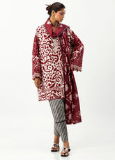 Mahay By Sana Safinaz Embroidered Slub 3 Piece Unstitched Suit H243-018A-3CQ