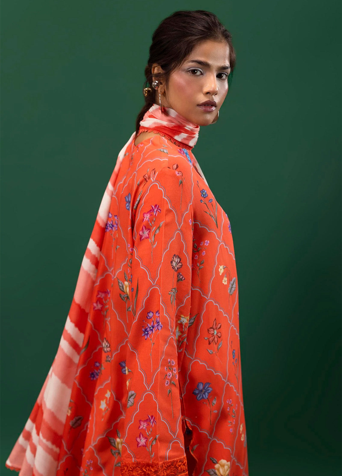 Mahay By Sana Safinaz Embroidered Slub 3 Piece Unstitched Suit H243-024B-3DB Mahay By Sana Safinaz Embroidered Slub 3 Piece Unstitched Suit H243-024B-3DB