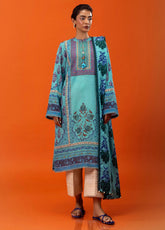 Mahay By Sana Safinaz Printed Slub 2 Piece Unstitched Suit H243-003B-2Q