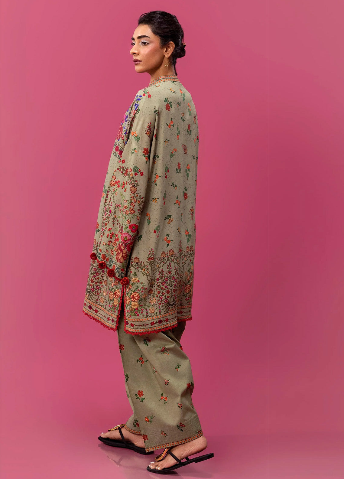 Mahay By Sana Safinaz Printed Slub 2 Piece Unstitched Suit H243-011B-2C Mahay By Sana Safinaz Printed Slub 2 Piece Unstitched Suit H243-011B-2C