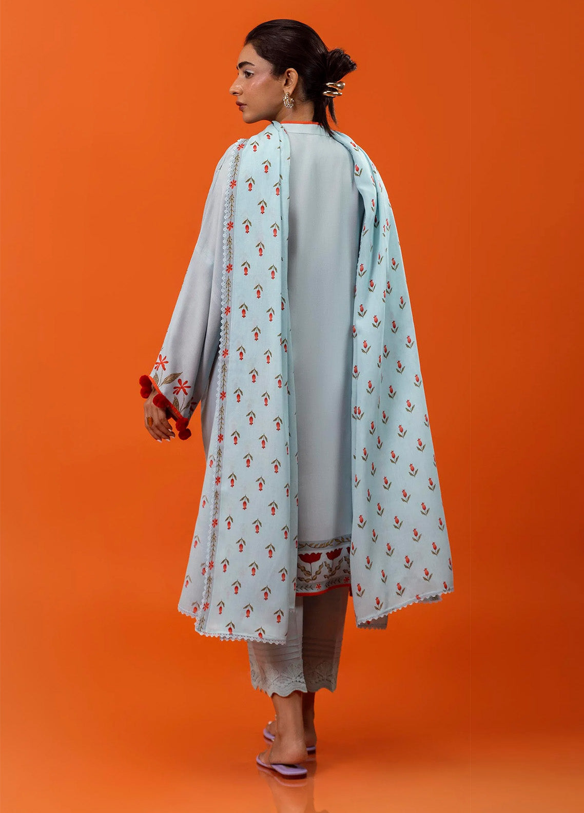 Mahay By Sana Safinaz Printed Slub 3 Piece Unstitched Suit H243-010B-3DA Mahay By Sana Safinaz Printed Slub 3 Piece Unstitched Suit H243-010B-3DA