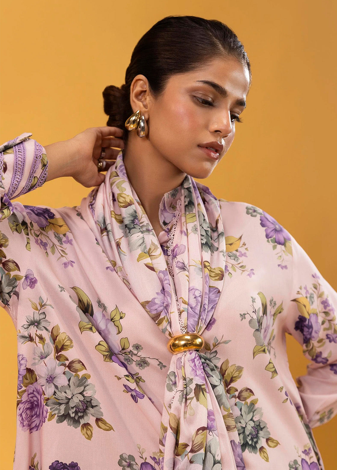 Mahay By Sana Safinaz Printed Slub 3 Piece Unstitched Suit H243-014B-3DA Mahay By Sana Safinaz Printed Slub 3 Piece Unstitched Suit H243-014B-3DA