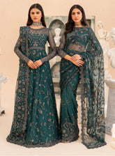 Maheer By Zarif Formal Embroidered Net 3 Piece Unstitched Suit ZF24M ZMU-07 ZAYB