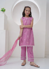 Mahroo Digital Embroidered Cotton 2 Piece Stitched Suit MMCS25K&G D-GS-EMB-002-LLC