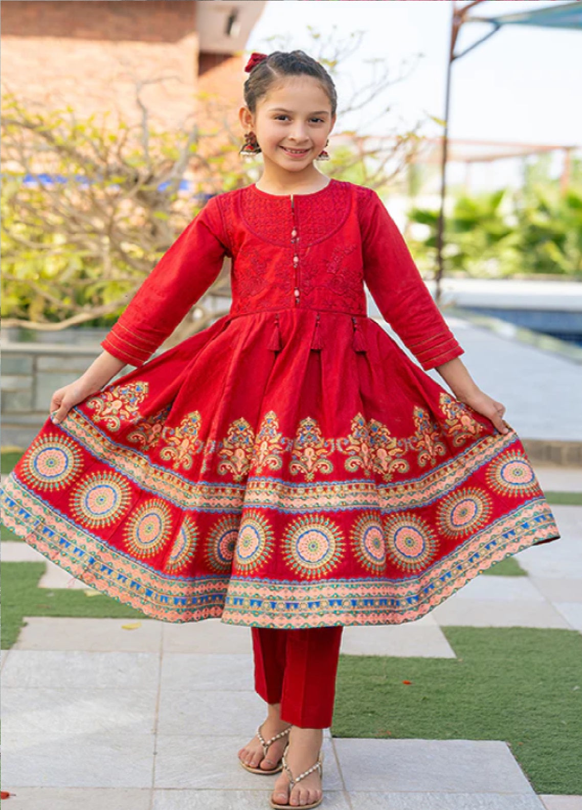 Mahroo Digital Printed Lawn 2 Piece Stitched Suit MMCS25K&G D-SFC-182-R Mahroo Digital Printed Lawn 2 Piece Stitched Suit MMCS25K&G D-SFC-182-R